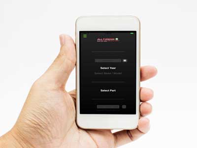 Used auto parts search apps